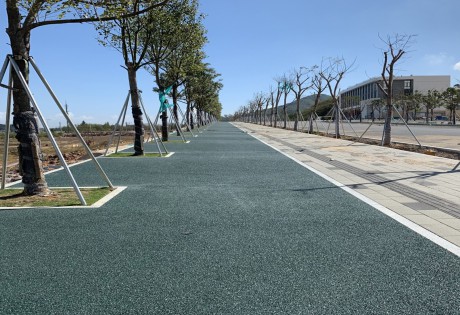 彩色透水沥青路面系统